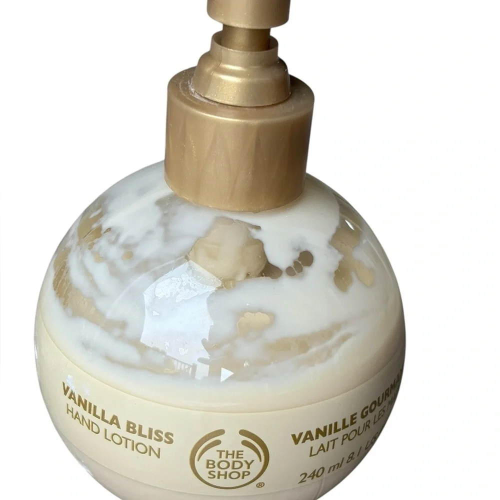 The Body Shop Vanilla Hand Lotion 8.1 oz